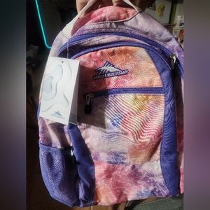High Sierra unicorn pink and purple backpack